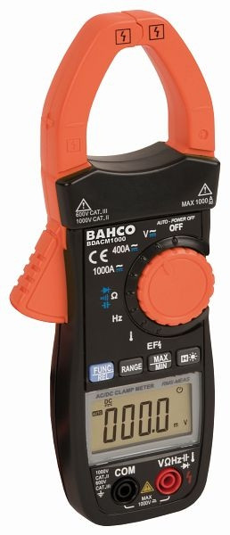 Bahco 1000A AC/DC True RMS Digitale Stromzange, BDACM1000