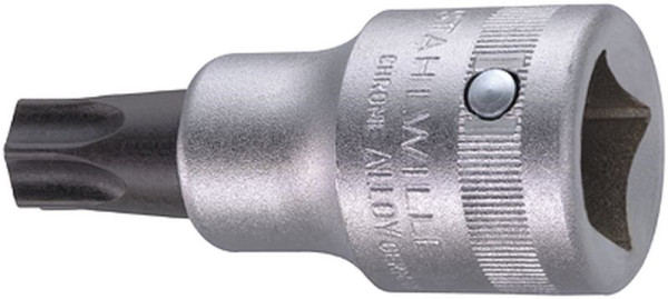 STAHLWILLE 20 mm (3/4") Schraubendrehereinsatz Nr.59TX Größe T60 TORX Größe 13,2 mm Länge 80 mm, 05100060