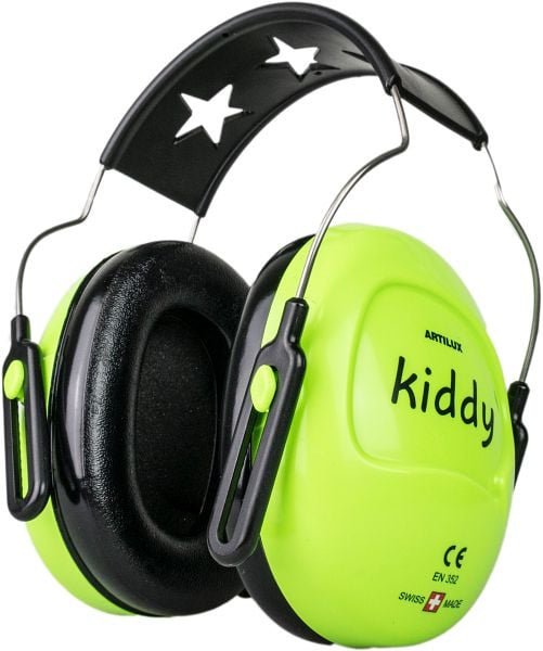 Artilux Kiddy, grün, Gehörschutz für Kinder (ab 3 Jahren), VE: 10 Stück, 43211
