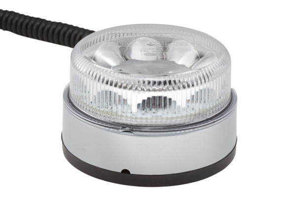 HELLA LED-Blitz-Kennleuchte, K-LED Blizzard, 12/24V, gelb, Anbau/Magnetbefestigung, Kabel: 600mm, Stecker: DIN ISO 4165, 2XD 012 980-021