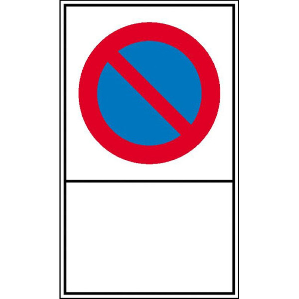 Stein HGS Haltverbotsschild, Eingeschränktes Haltverbot, Aluminium, 2 mm, 400 x 600 mm, 52.5168