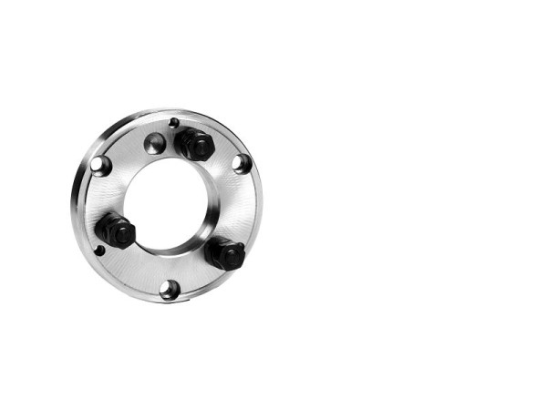 MACK Flansche, Stahlflansch für Drehfutter mit radialer Feineinstellung Ø 160, DIN 55027-4", ZE-FA7-160/4