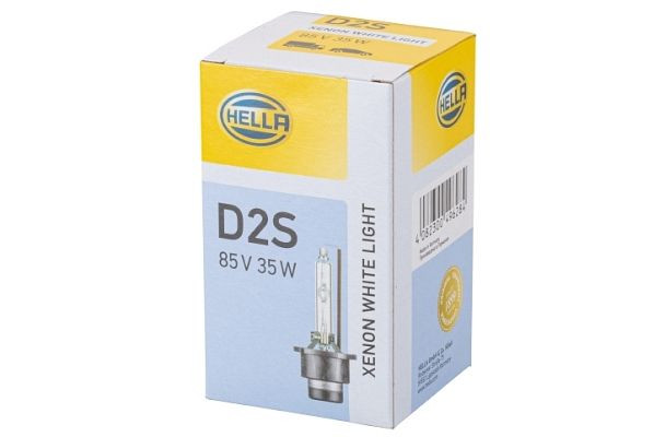 HELLA Glühlampe, D2S, White Light, 24/12V, 35W, 5000K, 8GS 007 949-251