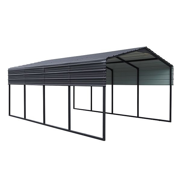 Westmann Carport Kopenhagen M Grau, 596x366x261cm, ISCPHDM