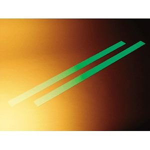 Moedel HIGHLIGHT Leitstreifen, Alu, langnachleuchtend, 160-mcd, selbstklebend, 100x1000 mm, 55034