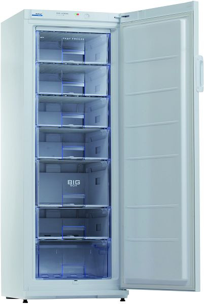 NordCap COOL-LINE-Tiefkühl-Lagerschrank F 27 GREEN LINE, mit 7 klarsicht TK-Auszügen, 4706270002