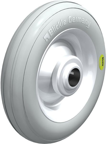 Blickle VW 162/20R-SG Rad aus Weichgummi, Grau, 542696