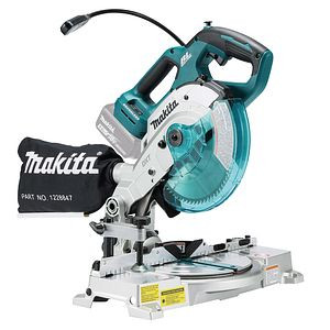 Makita Akku-Kapp- und Gehrungssäge 18 V, 165 mm, 5.000 min-1, (ohne Akku, ohne Ladegerät), DLS600Z