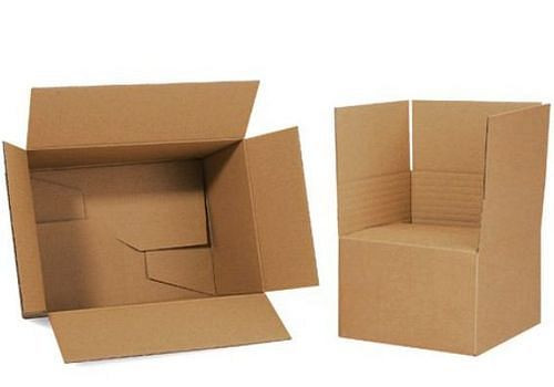 TransPak Automatikkarton-Faltkarton 1-wellig, mit Höhenrillung, 380 x 280 x 290 mm, Format B4, Qualität 2.30B, VE: 20 Stück, 299460
