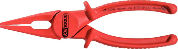 KS Tools Kunststoff-Flachzange mit Schutzisolierung, 200mm, 117.1640