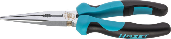 Hazet Flachrund-Zange, Norm: DIN ISO 5745, Oberfläche: hochglanzverchromt, Gesamtlänge: 205 mm, 1841A-33
