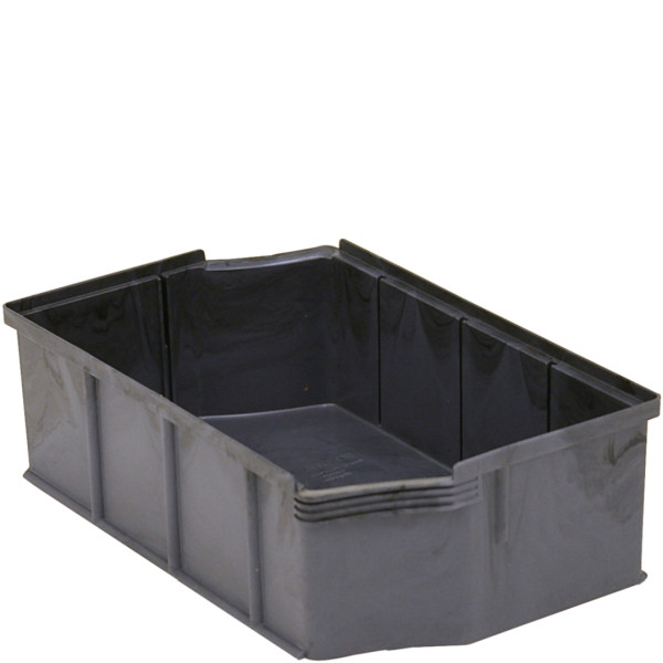 BITO Einsatzkasten EK27179 XL schwarz, 16 Stück, 20003, 4250692931434
