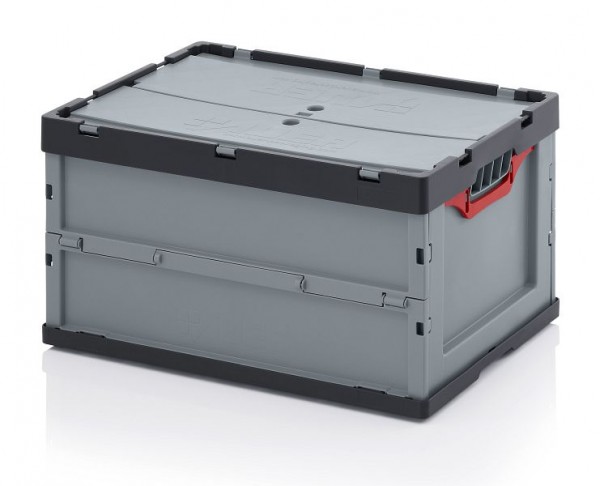 Auer Faltboxen mit Deckel, LxBxH: 60 x 40 x 32 cm, FBD 64/32