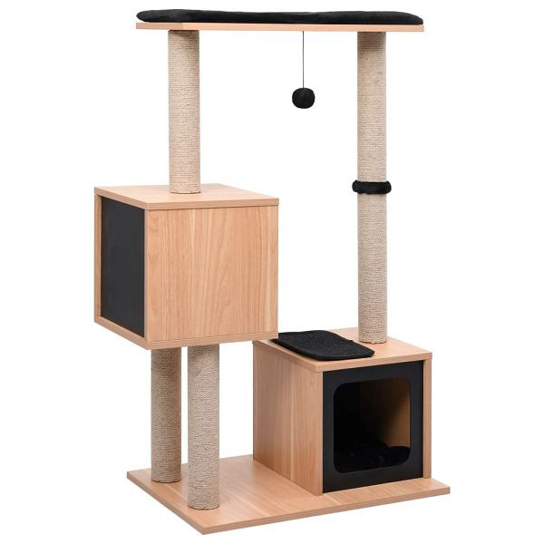 vidaXL Katzen-Kratzbaum mit Sisal-Kratzmatte 104 cm, 170924