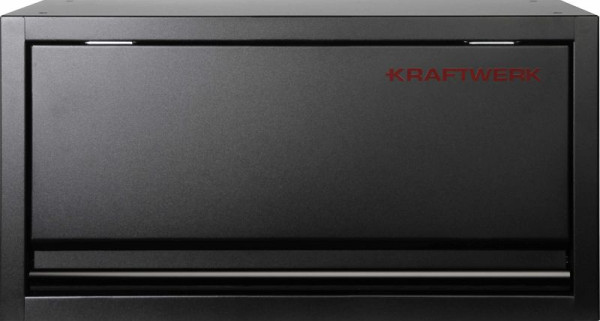Kraftwerk MOBILIO BLACK EDITION Oberschrank mit Klappe & Gasfederung, 3964-01-BLK