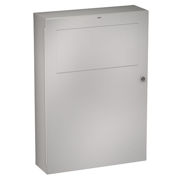 KWC Abfallbehälter, Rodan, Edelstahl, 495x710x153 mm, Aufputz, 45 l, 2000101346