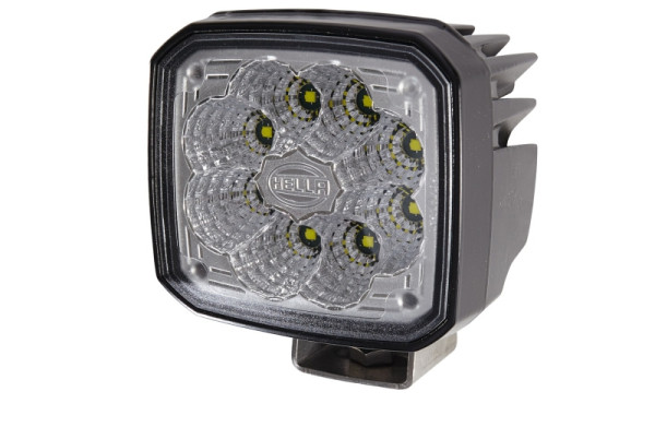 HELLA LED-Arbeitsscheinwerfer, Ultra Beam Gen. II, 12/24V, 4400lm, Anbau/geschraubt, schwenkbarer Montagebügel, weitreichende Ausleuchtung, 1GA 995 606-011