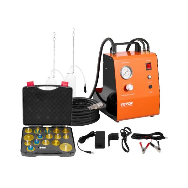VEVOR 220 V Elektrisches komplettes Bremsflüssigkeitsadapter-Kit für Gleich- und Wechselstrom, DDSCCYGHTJOZGBHYAV2