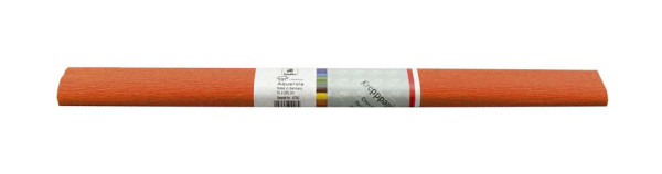 Werola Krepppapier AQUAROLA - 50 x 250 cm, orange, VE: 2,5 m, 82061-4615