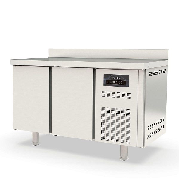 Vaiotec TOPLINE Tiefkühltisch 700 / 2-fach GN1/1 mit 2 Türen und Aufkantung, 10318