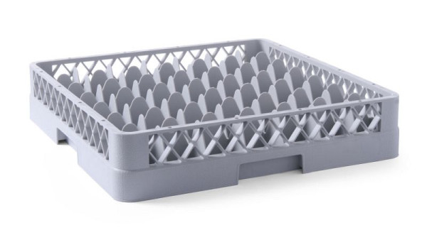 Hendi Gläserkorb für Geschirrspüler, LxBxH: 500x500x104 mm, 49 Fächer, 877012