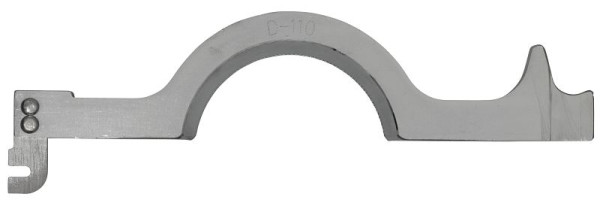 REMS Spannbacke links Ø 110 mm, 45°, 254622, 4039976036108