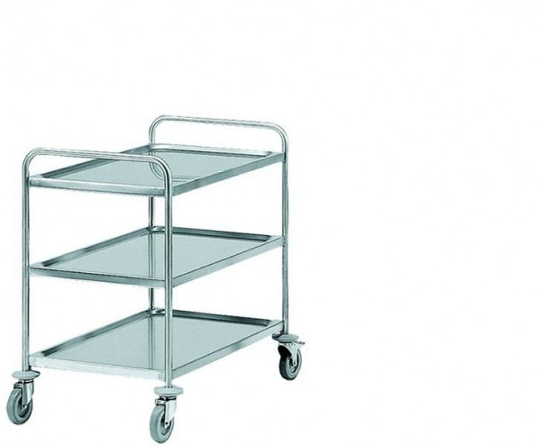 Braucke Edelstahl Servierwagen 3 Etagen 900 x 550 mm 4733-51 günstig  versandkostenfrei online kaufen: große Auswahl günstige Preise