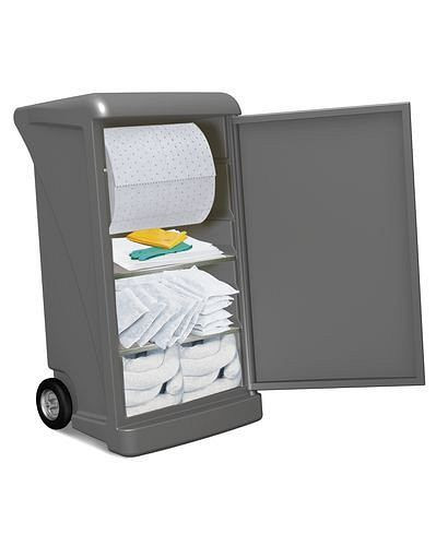 DENSORB Bindemittel-Spender Caddy, Ausführung ÖL, Aufnahmekapazität 113 Liter, 217039