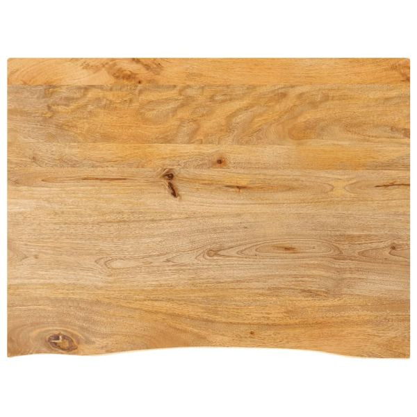 vidaXL Tischplatte mit Baumkante 70x60x3,8 cm Massivholz Mango, 370499