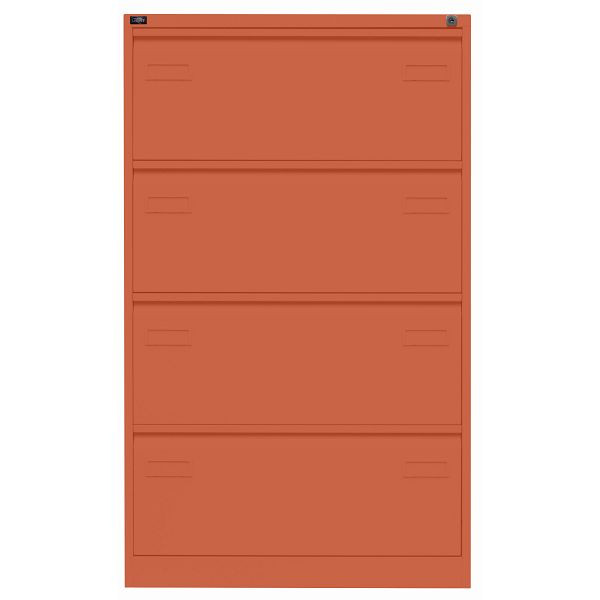 Bisley LIGHT Hängeregistraturschrank LIGHT, doppelbahnig, 4 HR-Schubladen, 683 sevilla, CDF4683