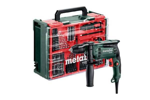 metabo Schlagbohrmaschine SBE 650 Set Kunststoffkoffer, 600742710