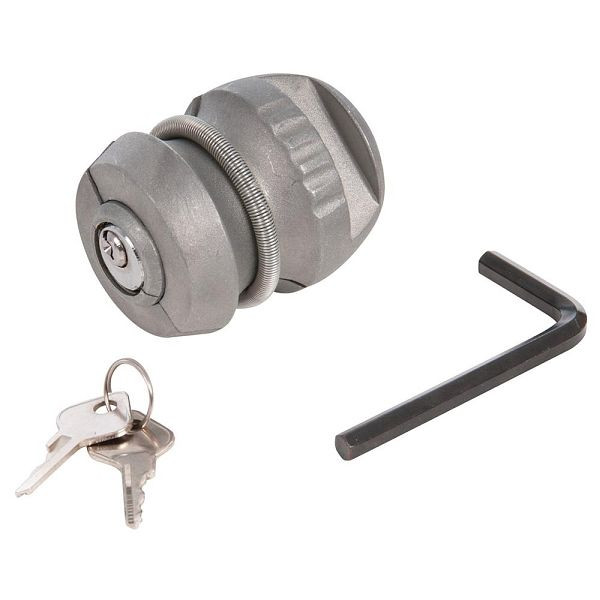 Silverline Anhänger-Diebstahlsicherung, Für Anhängerkupplungen mit Ø 50 mm, 107667
