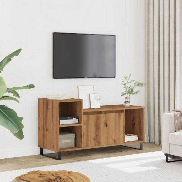 vidaXL TV-Schrank Artisan-Eiche 100x35x55 cm Holzwerkstoff, 857457