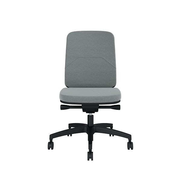 Bisley Bürodrehstuhl Bali, Gepolsterte Rückenlehne Kunststofffußkreuz, TN9801 concrete, BALIKGTN9801