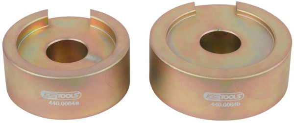 KS Tools Montage-Gegenhalteplatte-Satz für VW / Audi / Seat / Škoda, 2-teilig, 440.0064