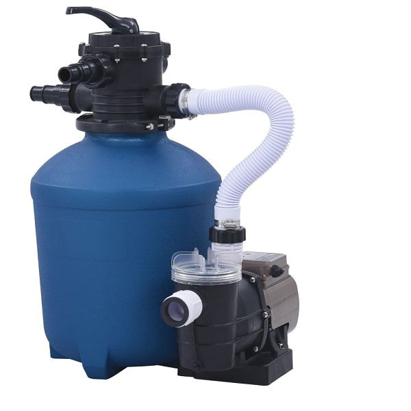 vidaXL Sandfilteranlage mit Zeitschaltuhr 530 W 10980 L/h, 92247