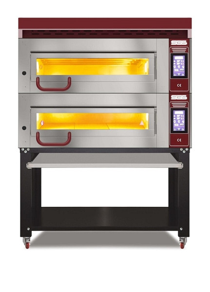SGS Gastro Bäckerei-& Konditoreiofen - 2 Backkammern mit Touch Screen, MD800