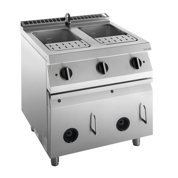 KBS Gas-Nudelkocher 2 x 28 L 2 Becken GN 2/3, 10426403, 4059395096941