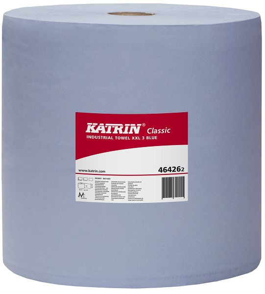 Katrin Putzpapier - Classic XXL 3, blau, 38,0 x 36,0 cm, 3-lagig, 464262