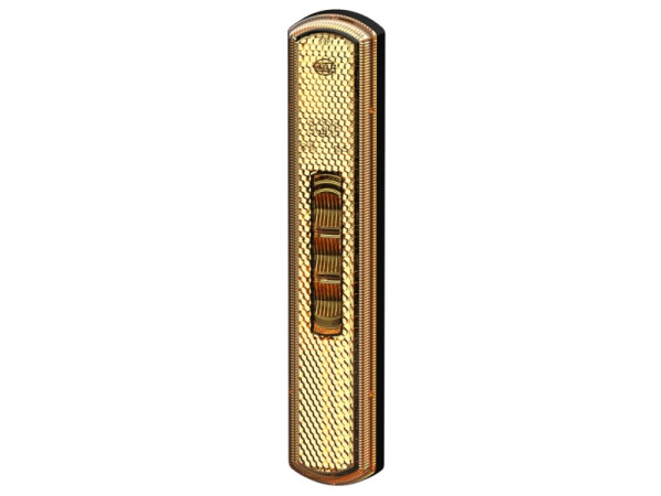 HELLA Seitenmarkierungsleuchte, Shapeline Tech, LED, 12V, geklebt, gelb, LED: gelb, 250mm, 2-polig, links/rechts, senkrecht, 2PS 013 302-101