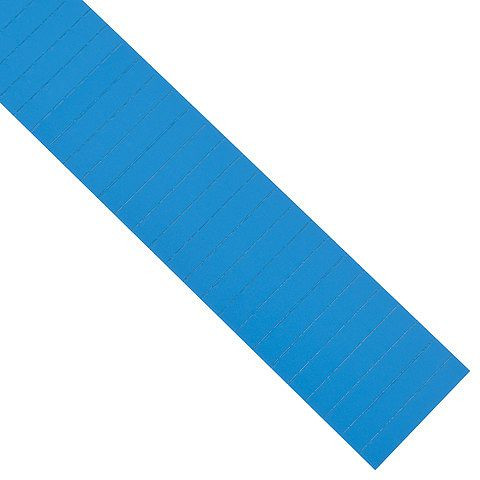 Magnetoplan ferrocard-Etiketten, Farbe: blau, Größe: 80 x 15 mm, VE: 115 Stück, 1286703