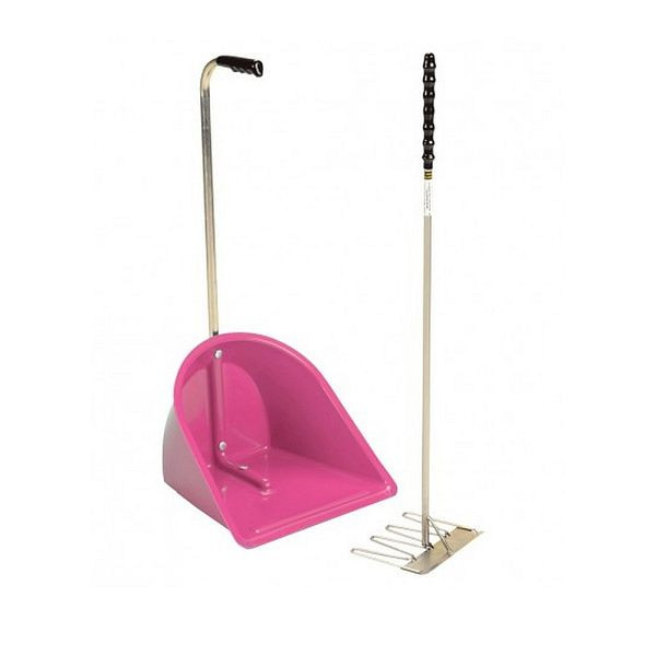 Growi Stallbutler lang (Schaufel und Harke), Farbe: pink, 10061039