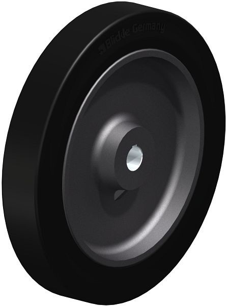 Blickle GEVN 500/40H7 Rad aus Elastik-Vollgummi, Schwarz, 608257