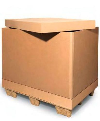 DENIOS Palettenring 2-wellig, 1205 x 805 x 1200 mm,Qualität 2.40BC, VE: 5 Stück, 299433