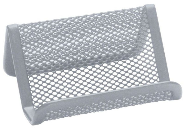 Q-Connect Visitenkartenaufsteller Metalldraht - silber, KF04729