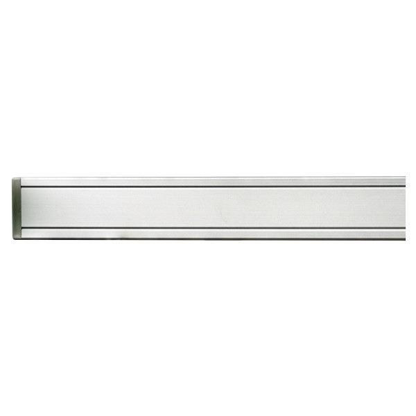 T&J ECO-Aluminiumpfosten, SILBER, mit Verstärkung und Kappe, 68 x 68 x 1850 mm, hell eloxiert, 44714