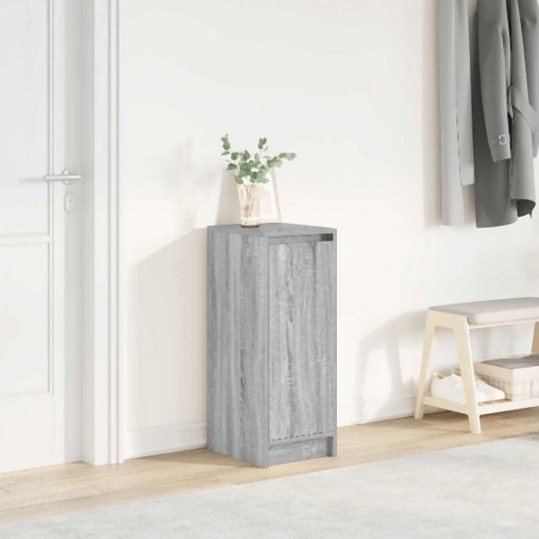 vidaXL Schuhschrank Grau Sonoma 29,5x34x76 cm Holzwerkstoff, 861864