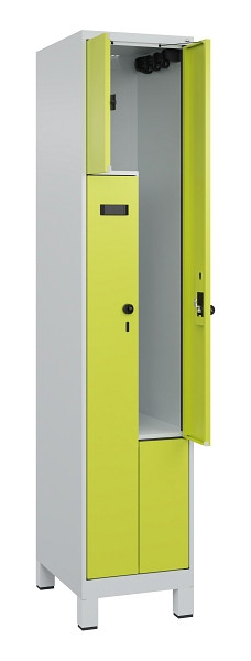 C+P Z-Spind Evolo PLUS, Füße, 2 Fächer, 1950x400x500mm, 7035/0024, 049013-122 S10017