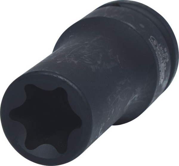 KS Tools Kraftstecknuss Torx E28 x 90 mm, für Scania Kurbelwellen-Hauptlager, 455.0081