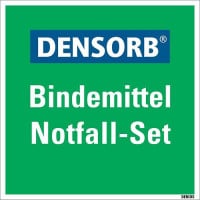 Produktbild von DENSORB Hinweisschild Notfallset, Kunststoff, 400 x 400 mm, 259696 DENSORB Hinweisschild Notfallset, Kunststoff, 400 x 400 mm, 259696
